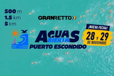 Convocatoria de Aguas Abiertas Gran Retto Puerto Escondido 2026