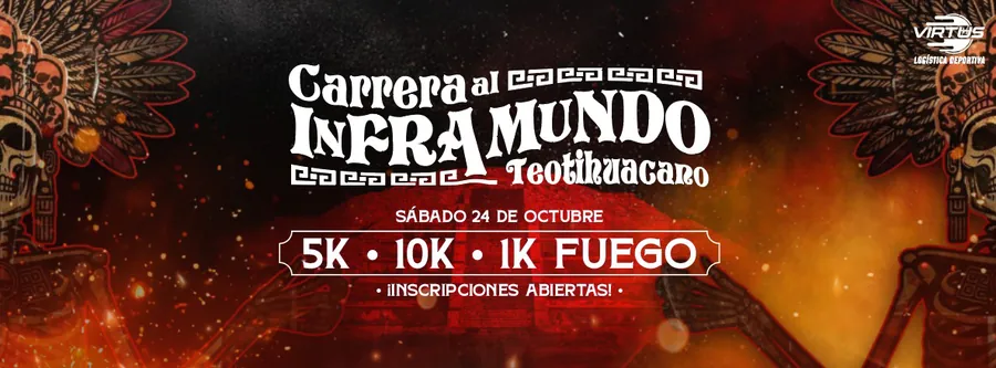 Convocatoria de Carrera al Inframundo Teotihuacano 2026