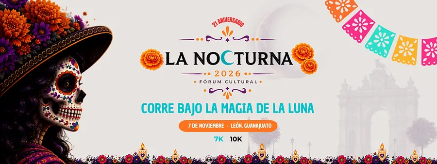 Convocatoria de Carrera Atlética La Nocturna 2026 «Corre Tras la Luna»