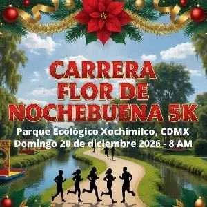 Convocatoria de Carrera Flor de Nochebuena 5K 2026