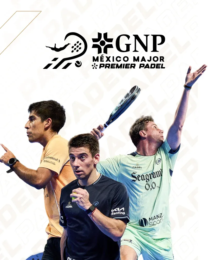 Convocatoria de GNP México Major Premier Padel Acapulco 2026