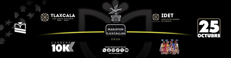 Convocatoria de Medio Maratón Internacional Tlaxcallan 2026