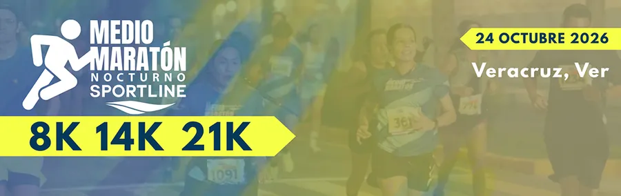 Convocatoria de Medio Maratón Nocturno 2026