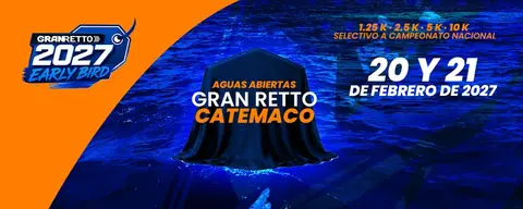 Convocatoria de Aguas Abiertas Gran Retto Catemaco 2027