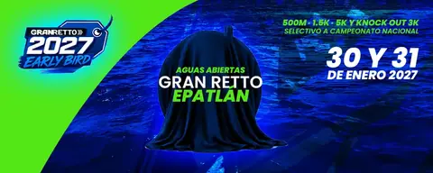 Convocatoria de Aguas Abiertas Gran Retto Epatlán 2027