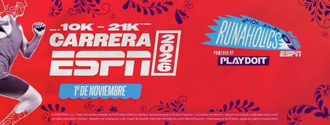 Convocatoria de Carrera ESPN 2026 10K - 21K Runaholics