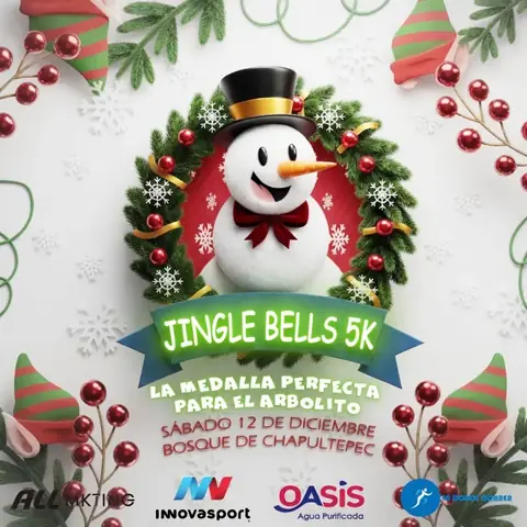 Convocatoria de Jingle Bells 5K 2026