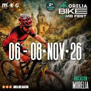 Convocatoria de Morelia Bike Marathon - Morelia Bike Fest 2026