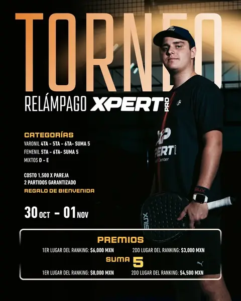 Convocatoria de Torneo Relámpago Xpert Pro