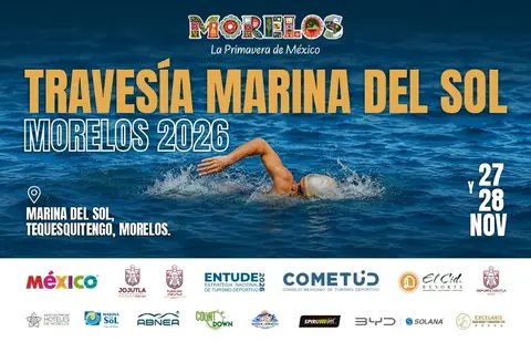 Convocatoria de Travesía Marina del Sol, Morelos 2026