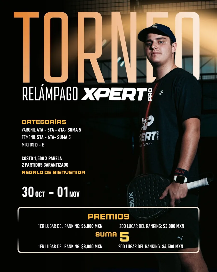 Convocatoria de Torneo Relámpago Xpert Pro